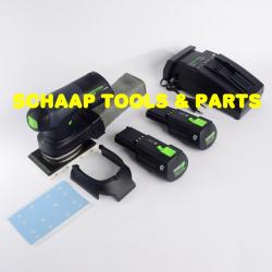 Accu Schuurmachine rechthoek RTSC 400 Li 3,0 I-Plus met Bluetooth accu's in SYS3 M 187 | 577686